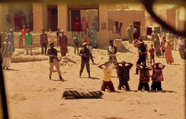 A scene from the television series 'Al-Qaysar', which exposes the crimes committed by extremist groups. [Photo courtesy of Al-Qaysar producers]