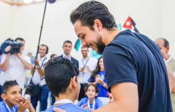 Jordanian Crown Prince Hussein bin Abdullah kicks off the Tahseen initiative during a June 26th event coinciding with the International Day Against Drug Abuse and Illicit Trafficking. [Photo courtesy of Abdullah's Facebook page]