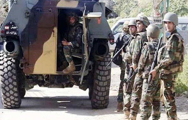 Lebanese soldiers patrol in Sidon. Lebanese forces arrested hundreds of terror suspects in a national security crackdown following a series of attacks near the northern border. [Photo courtesy of the Lebanese Army Command's Guidance Directorate]