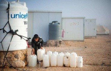 Refugee influx strains Jordan water supply