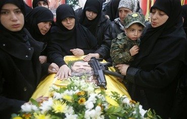Hizbullah deaths in Syria infuriate Lebanese widows, mothers