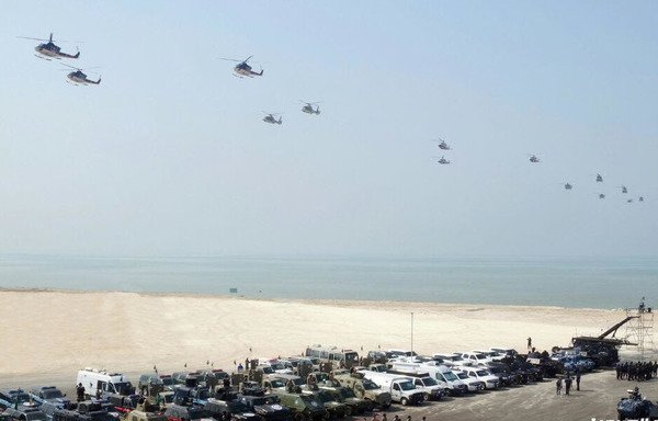 The Arab Gulf Security 1 exercise kicked off in Bahrain on October 27th with the participation of the six Gulf Co-operation Council member states. [Photo courtesy of Bahrain Ministry of Interior]