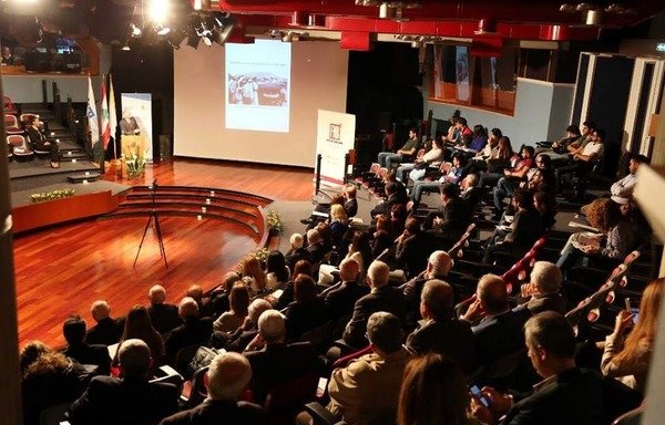 Participants attend a presentation at the "Dialogue and Best Practices International Forum 2016" at Notre Dame University (NDU) in Lebanon on November 3rd. The Lebanon Dialogue Initiative (LDI) and NDU are petitioning the UN Secretary General to recognise Lebanon as an international centre for dialogue. [Photo courtesy of LDI]