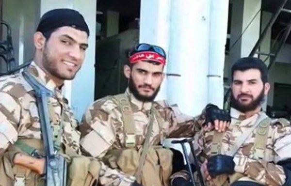 Iraqi fighters from Abu al-Fadl al-Abbas Brigade are battling in support of the Syrian regime. [Photo courtesy of Mohammed al-Abdullah]