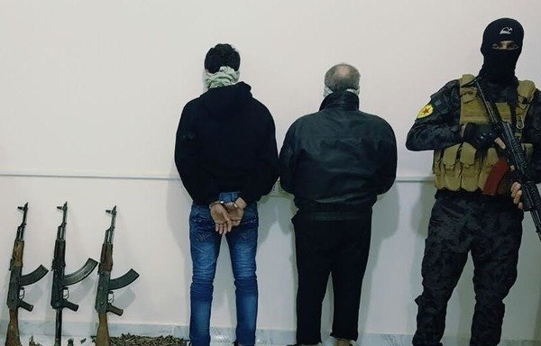 Elements of an 'Islamic State of Iraq and Syria' sleeper cell were arrested in northern Syria. Before carrying out premeditated attacks, ISIS elements infiltrate into the targeted area and try to integrate themselves into the local population in order to prepare for their attack. [Photo courtesy of Rebar Nabo]