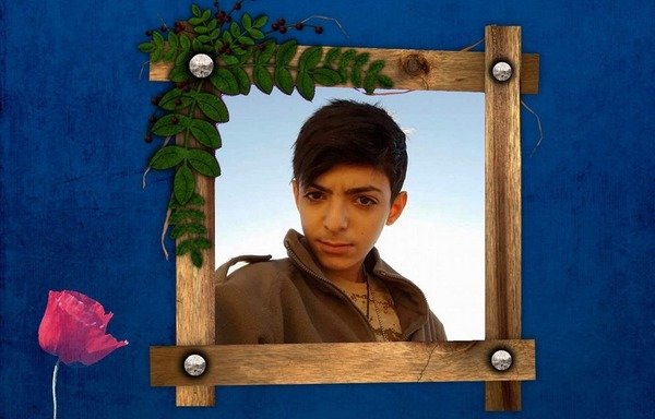 Teenager Mahdi Hassan Abu Hamdan, killed in Syria while fighting in the ranks of Hizbullah, is lauded as a martyr on a party website. [Photo via Hizbullah-affiliated Sada al-Shohada Facebook page]