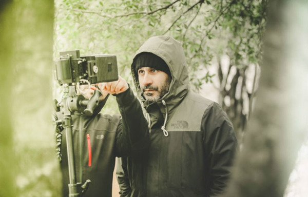 Television producer Tony Maalouf takes part in the filming in support of a new promotional campaign to support the Lebanese Armed Forces. [Photo courtesy of Tony Maalouf]