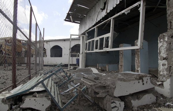 The war in Yemen has inflicted heavy losses on the country's economy and infrastructure, according to a recent government report. [Photo courtesy of Mohammed Qaatab]