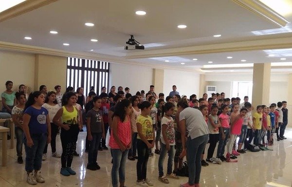 Assyrian Christian children who fled Iraq and Syria with their families have been receiving help to cope with the trauma they endured at the hands of the 'Islamic State of Iraq and Syria' from various organisations in Lebanon. [Photo courtesy of the Assyrian Support Committee]