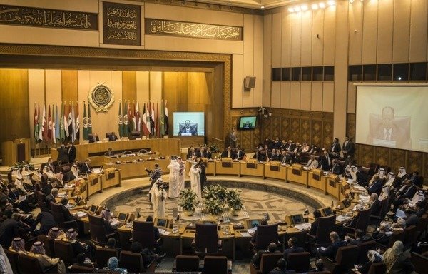 Arab foreign ministers convened for an emergency meeting of the Arab League on Sunday (November 19th) to discuss Iran's interference in Arab affairs. [Photo courtesy of the Middle East News Agency]
