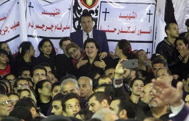 Egypt’s Copts return to pray at Tanta church