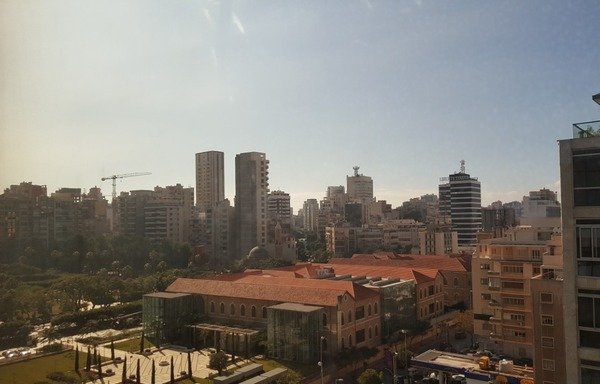 A photo shows a view of the Lebanese capital Beirut. The Lebanese government has hired a management consulting firm to help it formulate a new economic vision for the country. [Junaid Salman/Al-Mashareq]