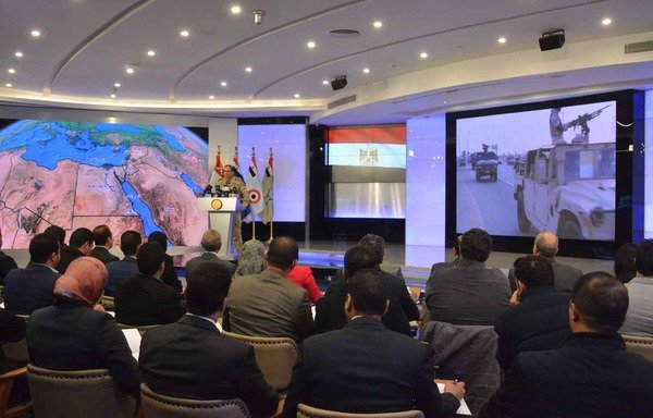 Seven Egyptian soldiers and 71 extremists have been killed since the launch of 'Operation Sinai 2018', military spokesman Col. Tamer al-Rifaie announced at a press conference Thursday. [Photo courtesy of the Ministry of Defense]