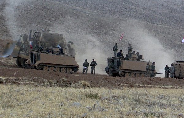 The Lebanese army waged battles in 2017 to oust the 'Islamic State of Iraq and Syria' from the north-eastern border areas. [Junaid Salman/Al-Mashareq]