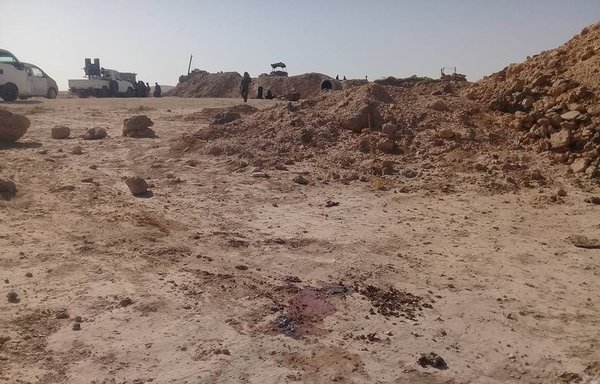 The Syrian Democratic Forces hold a position in rural al-Hasakeh province, near areas held by the 'Islamic State of Iraq and Syria'. [Photo courtesy of the Syrian Democratic Forces]