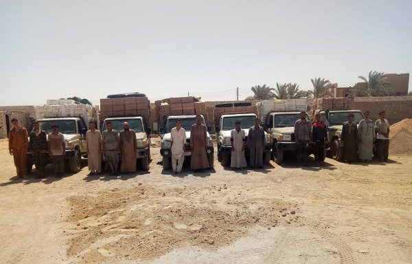 Egypt's border guard forces this month have netted a number of extremists and seized money and drugs they had with them, as part of Operation Sinai 2018 in the Sinai peninsula. [Photo courtesy of the Egyptian Armed Forces’ Morale Affairs Department]