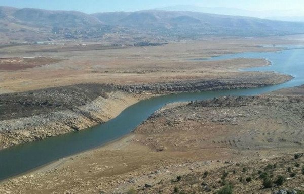 Lebanon's Litani River flows into the Qaraoun Lake basin. [Nohad Topalian/Al-Mashareq]
