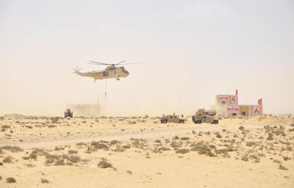 The Bright Star 2018 joint military exercises between the US and Egypt were conducted September 8th to the 20th at the Mohammed Naguib Military Base combat training complex near Alexandria. [Photo courtesy of the Ministry of Defence's Department of Morale Affairs]