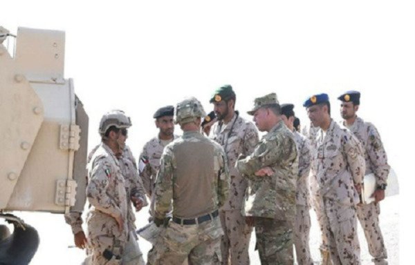 US and UAE forces take part in 'Iron Union 5', a previous joint military exercise that is part of an ongoing series of joint training drills. [Photo circulated on social media]