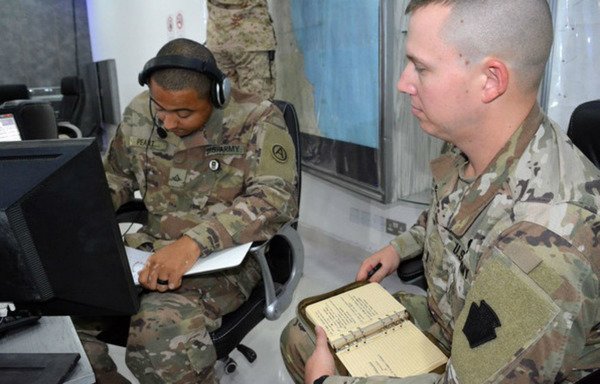 Task Force Spartan instructors train Kuwaiti army troops. [Photo courtesy of Task Force Spartan website]