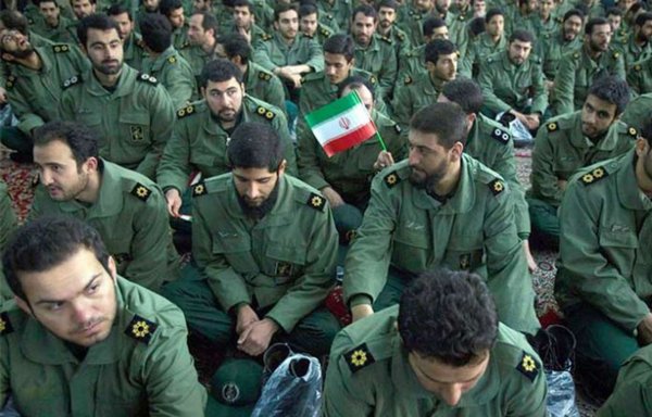 Young IRGC officers take part in a celebration in the Iranian capital of Tehran. [Photo circulated on social media]