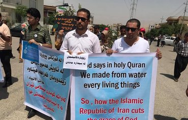 Iran dam construction reduces Iraq water supply