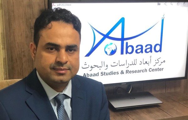 قال مدير مركز أبعاد للدراسات والبحوث عبد السلام محمد إن ثمة أدلة تظهر أن إيران تمد الحوثيين (أنصار الله) بالطائرات المسيرة والدعم ذات الصلة. [حقوق الصورة لعبد السلام محمد]