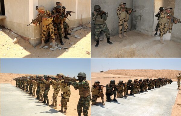Egyptian and Togolese armed forces participate in a counter-terrorism drill in Egypt that is scheduled to run until June 20th. [Photo courtesy of the Egyptian Ministry of Defence]