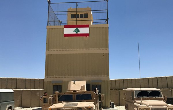 The UK has built a number of observation towers on the Lebanese border with Syria as part of a British programme to support the Lebanese army and train border forces. [Photo courtesy of the British Embassy Media Office]