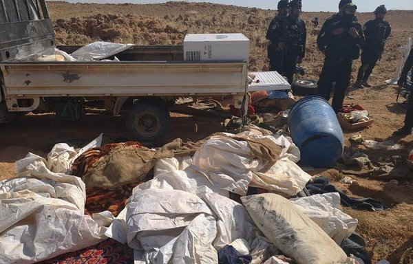 An Iraqi elite force takes part in an operation on May 15th to destroy ISIS hideouts in Wadi Houran. [Photo courtesy of the Military Media Cell]