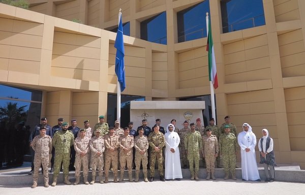 These Kuwaiti army soldiers took part in training offered at the NATO-ICI Regional Centre in Kuwait. [Photo courtesy of Kuwait News Agency]