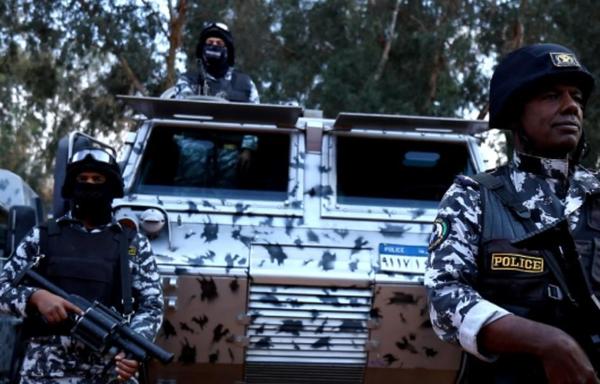 Egyptian police secure a public facility in Egypt. [Photo courtesy of Egyptian Interior Ministry]