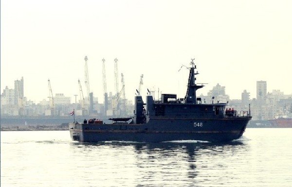 Egyptian mine-hunter Burullus recently took part in a joint drill with French forces. [Photo courtesy of Egypt's Ministry of Defence]