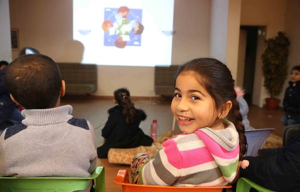 تتراوح أعمار الأطفال في مركز جناح بين 6 و14 سنة. [مركز جناح]