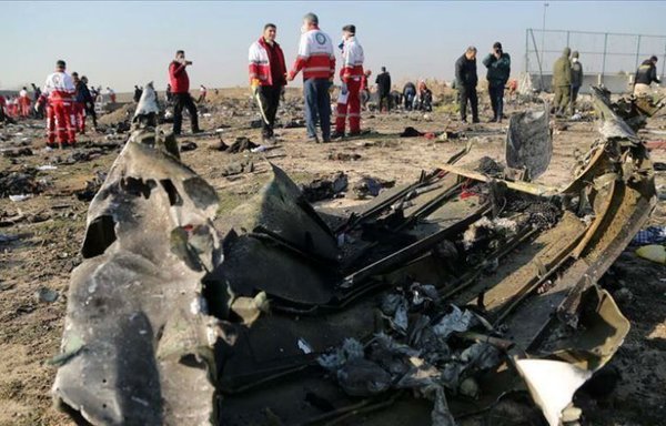 A Ukrainian passenger plane was shot down by missiles from IRGC bases around Tehran on January 8th. [Photo via IRNA news agency]