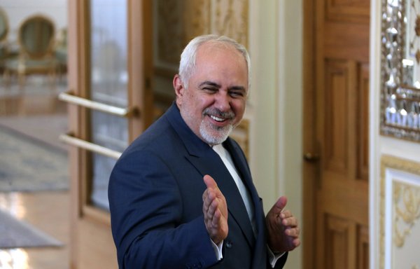 Iranian foreign minister Javad Zarif is seen here in Tehran, in February. [Atta Kenare/AFP]
