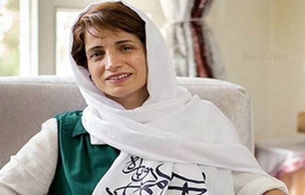 Nasrin Sotoudeh on furlough from prison in an undated photo. [Photo via Borna News]