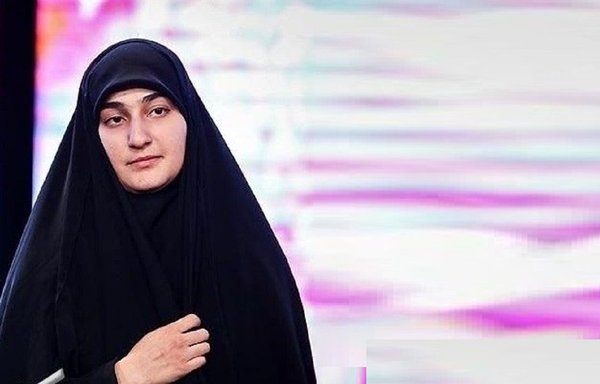 Zeinab Soleimani, daughter of slain Quds Force commander Qassem Soleimani, is seen here in November. Zeinab has become increasingly visible on the regional stage on the heels of her father's death in early January. [Photo via Eqtesad online]
