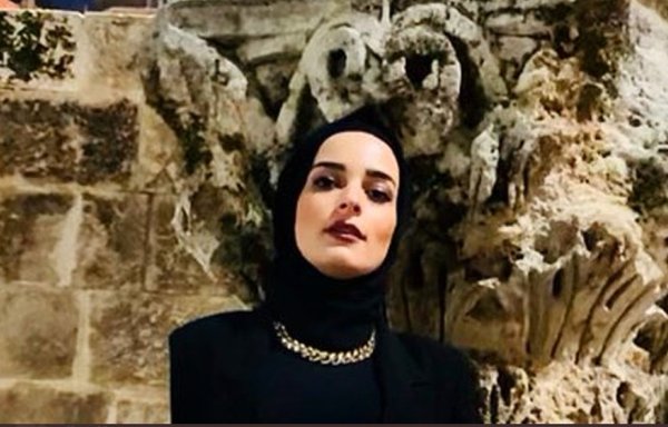 Lebanon's military prosecution on December 14th sentenced anti-Hizbullah activist Kinda al-Khatib to three years in prison "with hard labour". [Photo via Kinda al-Khatib's Twitter account]