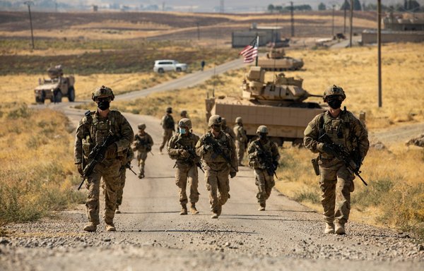 US soldiers in Syria on October 27. [CENTCOM]