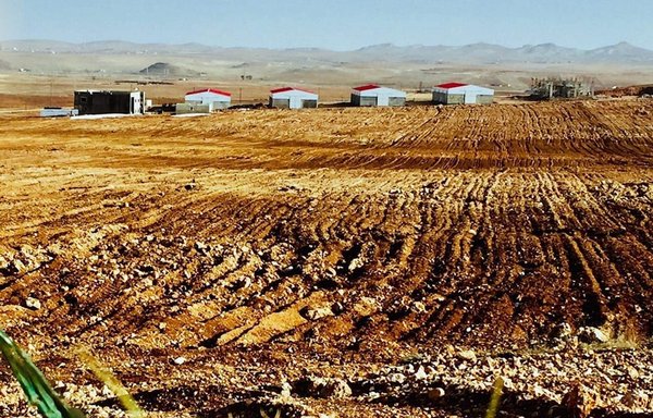 A view of the Lebanese border town of al-Tufayl, where Hizbullah operative Hassan Muhammad Duqo is engaged in various construction projects. [Modern al-Tufayl Project/Facebook]