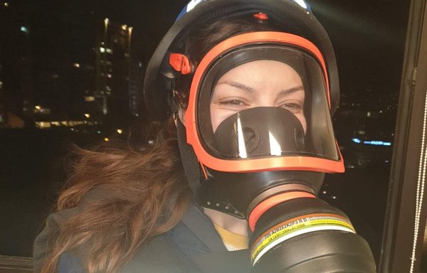 Mariam Seif Eddine, pictured here, claims Hizbullah operatives and supporters have attacked her and her family members since 2019. [Mariam Seif Eddine].