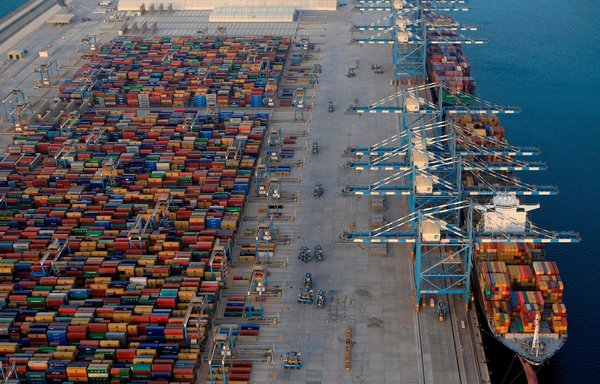 The Port of Fujairah, seen here in an undated photo, has been increasing its oil storage and refinery capabilities. [WAM]