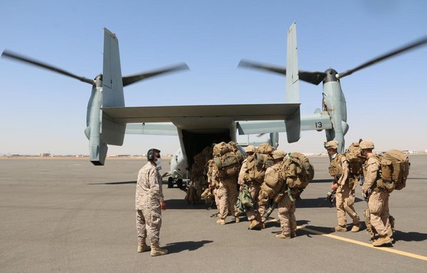 US and Saudi troops take part in the Falcon Claw IV military exercises held June 8-28 in northwestern Saudi Arabia. [Saudi Ministry of Defence/Twitter]