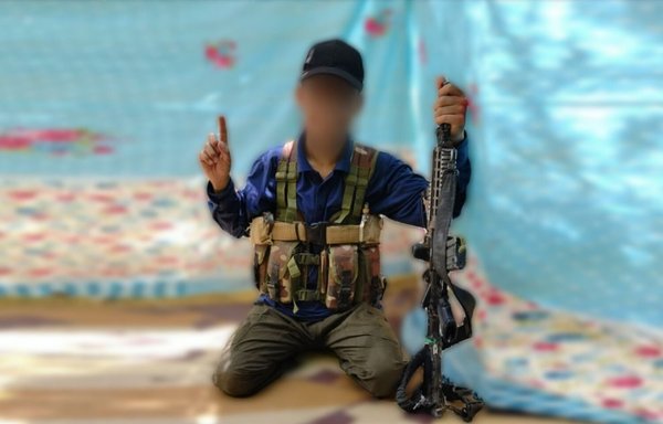 A photo of the alleged bomber posted by ISIS. [Telegram]