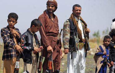 Rights group accuses Houthi leaders of child recruitment