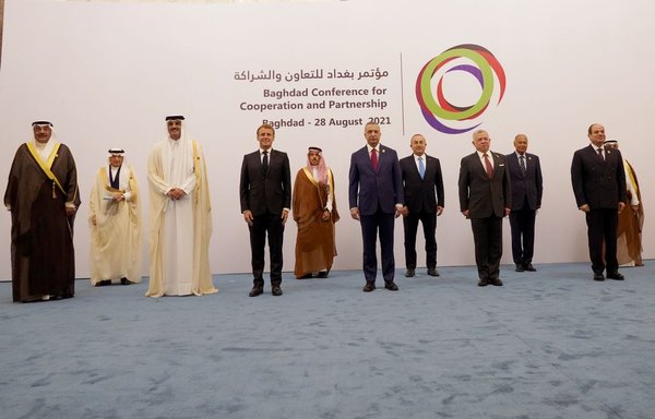 A regional summit in Baghdad on August 28 brought together leaders from France, Jordan, Egypt, Qatar, the United Arab Emirates, Kuwait, Turkey, Iraq, Iran and Saudi Arabia. [Media office of Iraqi PM]