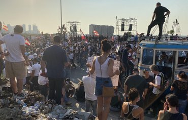 Lebanese protest movement continues to rail against Hizbullah