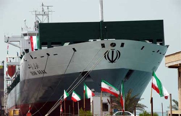 An Islamic Republic of Iran Shipping Line Group oil carrier is seen here in a photograph taken in 2020. IRISL CEO Mohammad-Reza Modarresi said last week that China was not allowing his company's tankers into its major ports. [IRNA]