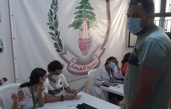 The LAU Medical Centre received funding for its mobile campaign to conduct PCR tests and administer COVID-19 vaccines from the US-Middle East Partnership Initiative. [LAU]